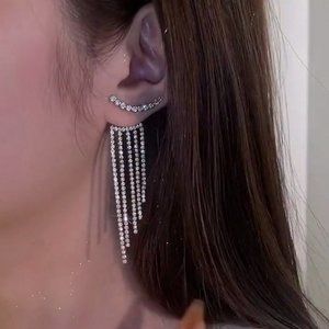 Rhine stone Drop Earrings